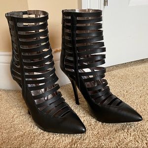 Steve Madden Stiletto Gladiator Booties